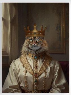 Royales Portrait - Edwardian Stil