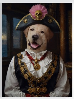 Royales Portrait - Pirat