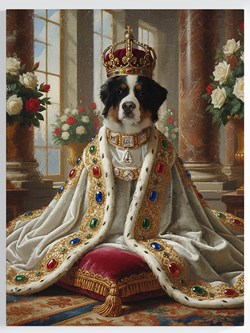 Royales Portrait - königlicher Stil