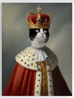 Royales Portrait - königlicher Stil