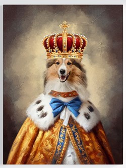 Royales Portrait - königlicher Stil