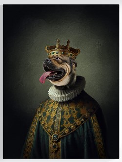 Royales Portrait - königlicher Stil