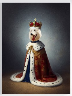 Royales Portrait - königlicher Stil