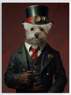 Royales Portrait - Steampunk Stil