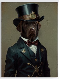 Royales Portrait - Steampunk Stil