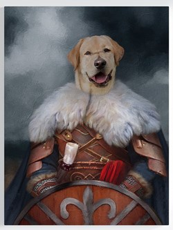 Royales Portrait - Wikinger Stil