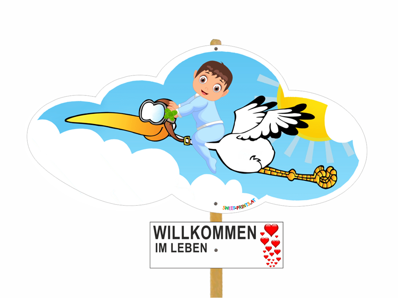 Babystorch Junge blau