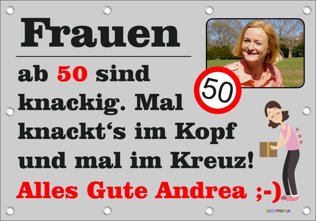 XXL Geburtstags-Banner zum runden oder halbrunden Geburtstag 