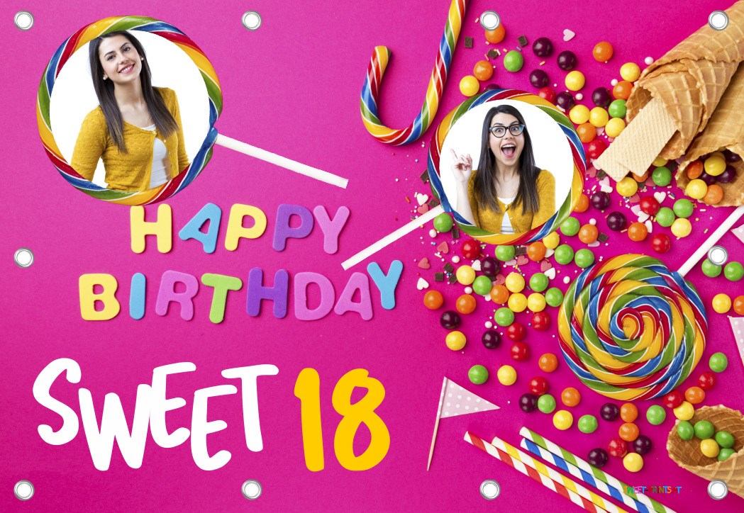 XXL Geburtstags-Banner zum runden oder halbrunden Geburtstag 