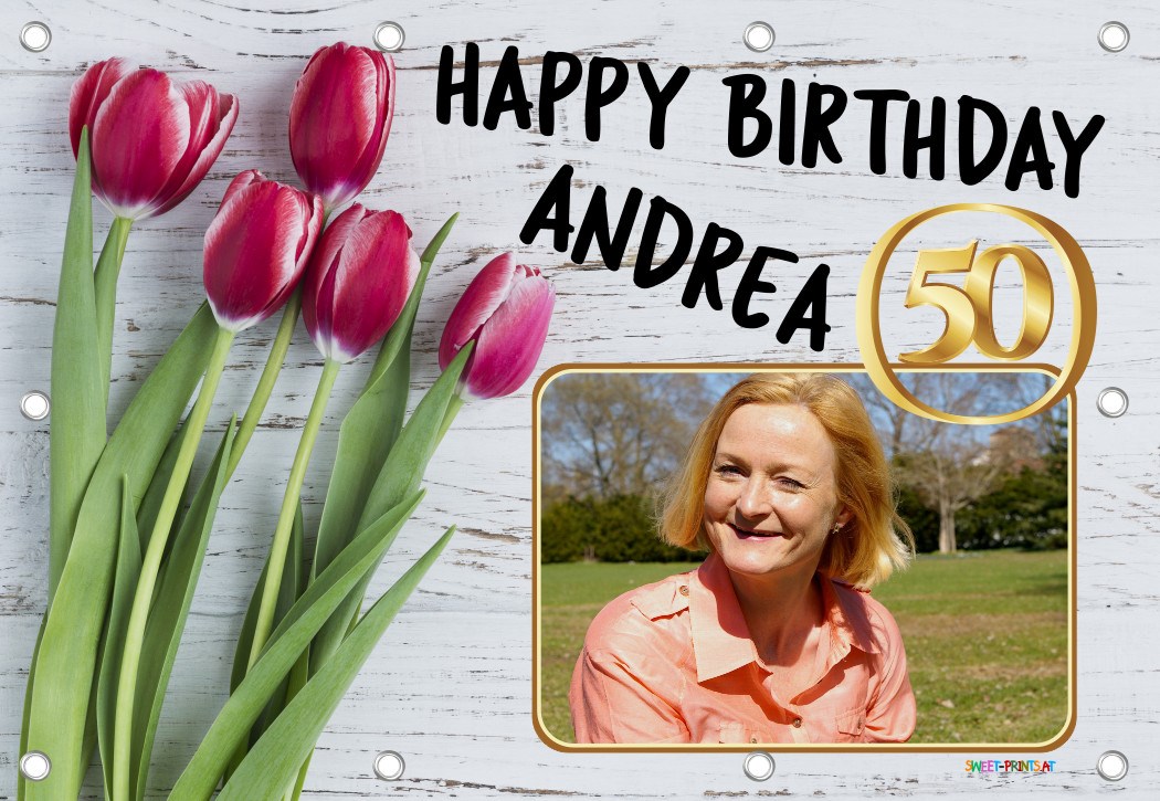 XXL Geburtstags-Banner zum runden oder halbrunden Geburtstag 