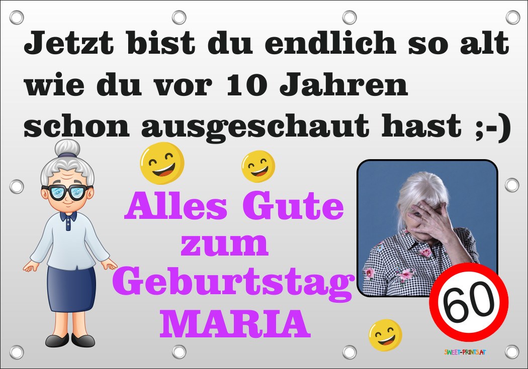 XXL Geburtstags-Banner zum runden oder halbrunden Geburtstag 