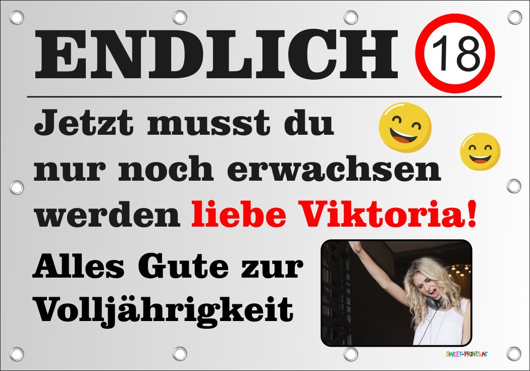 XXL Geburtstags-Banner zum runden oder halbrunden Geburtstag 