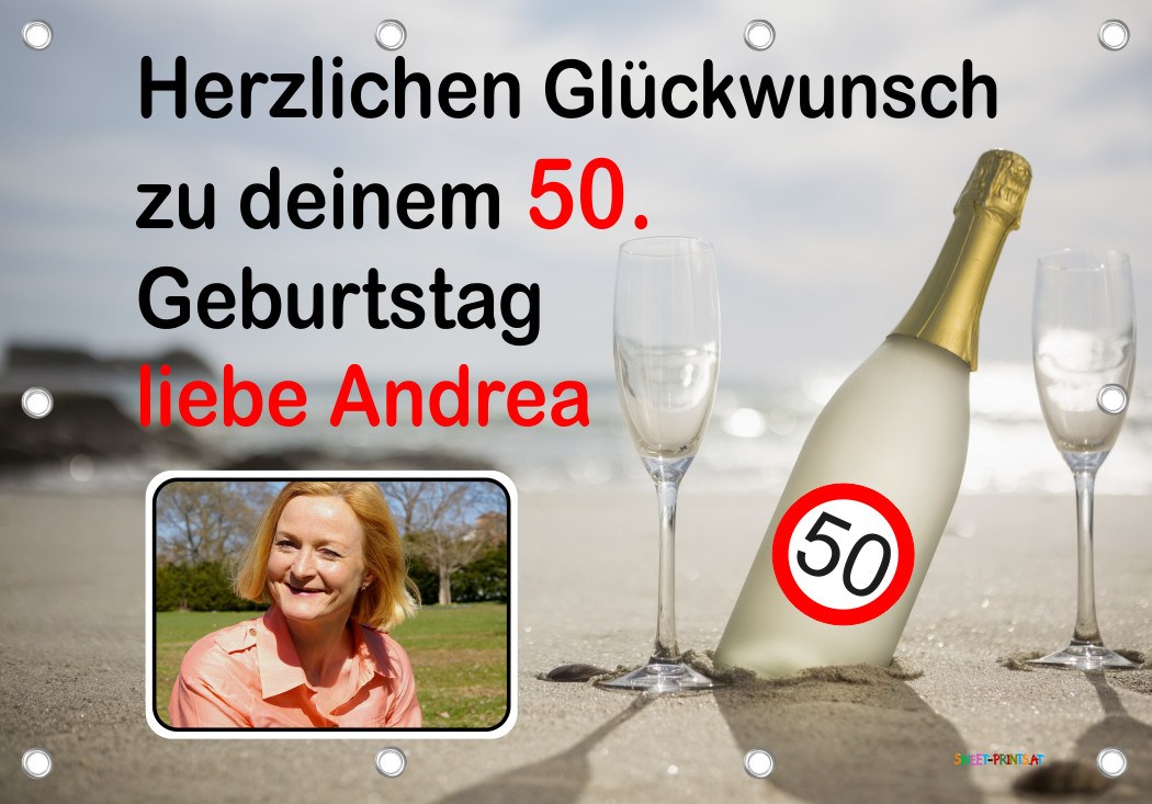 XXL Geburtstags-Banner zum runden oder halbrunden Geburtstag 