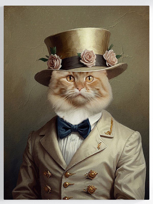 Royales Portrait - Edwardian Stil