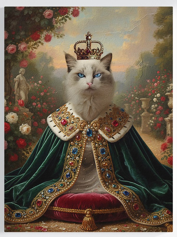 Royales Portrait - königlicher Stil