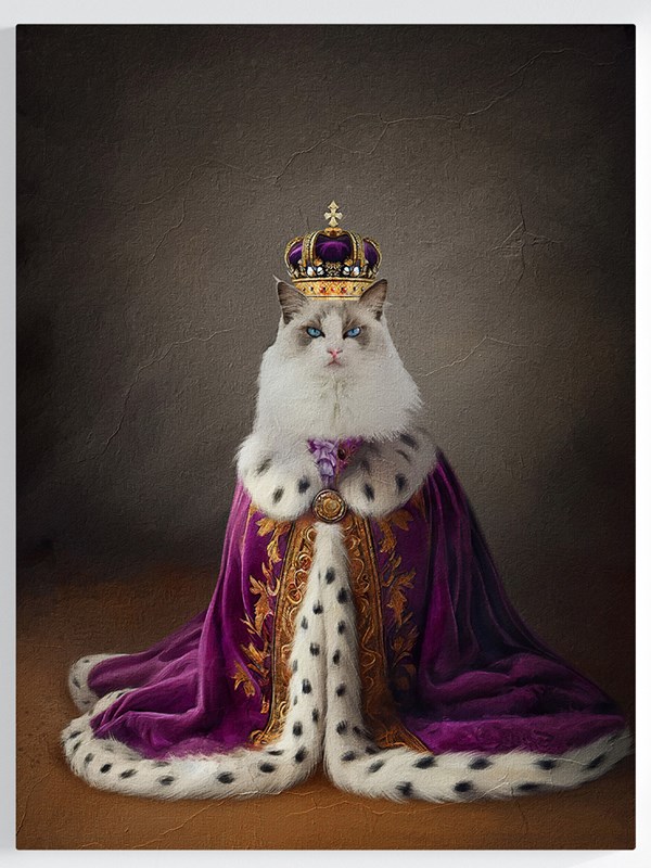 Royales Portrait - königlicher Stil