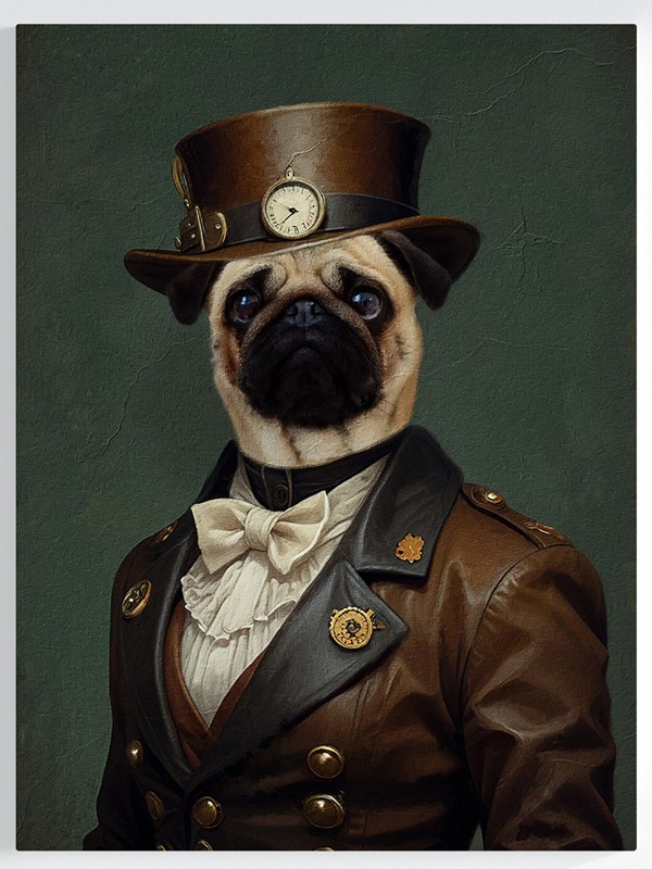Royales Portrait - Steampunk Stil