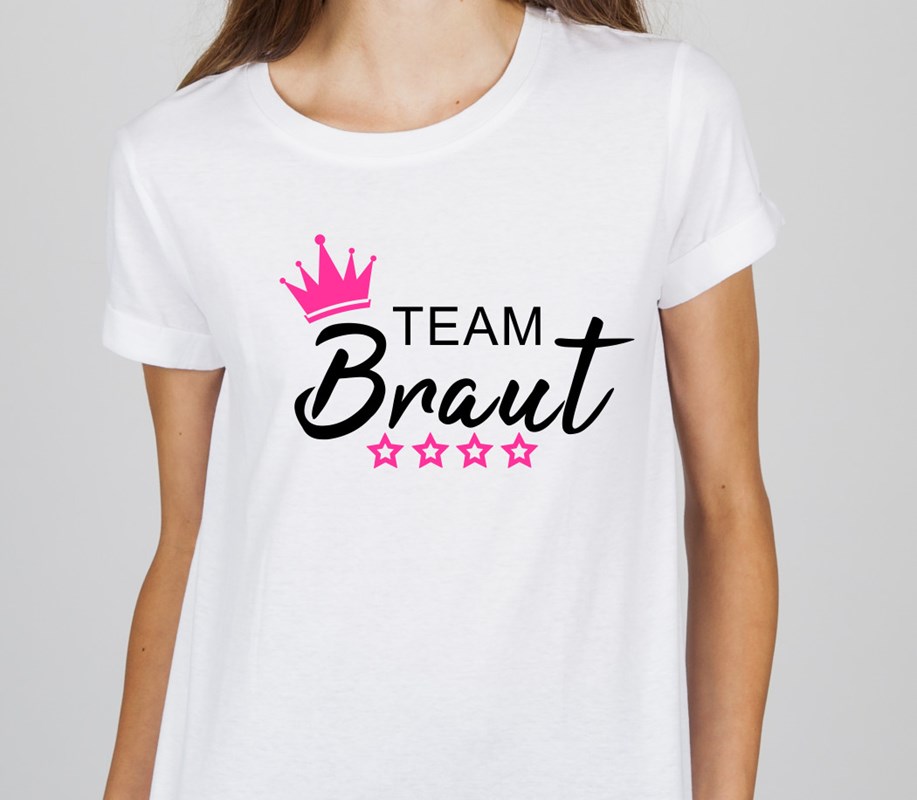 T-Shirt Polterabend fürs TEAM BRAUT: