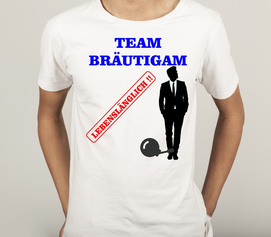 Polter T-Shirt fürs TEAM: Lebenslänglich