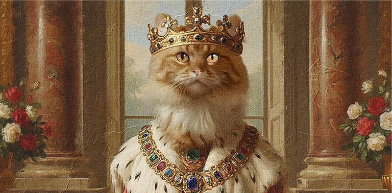 Royale Portraits Tiere
