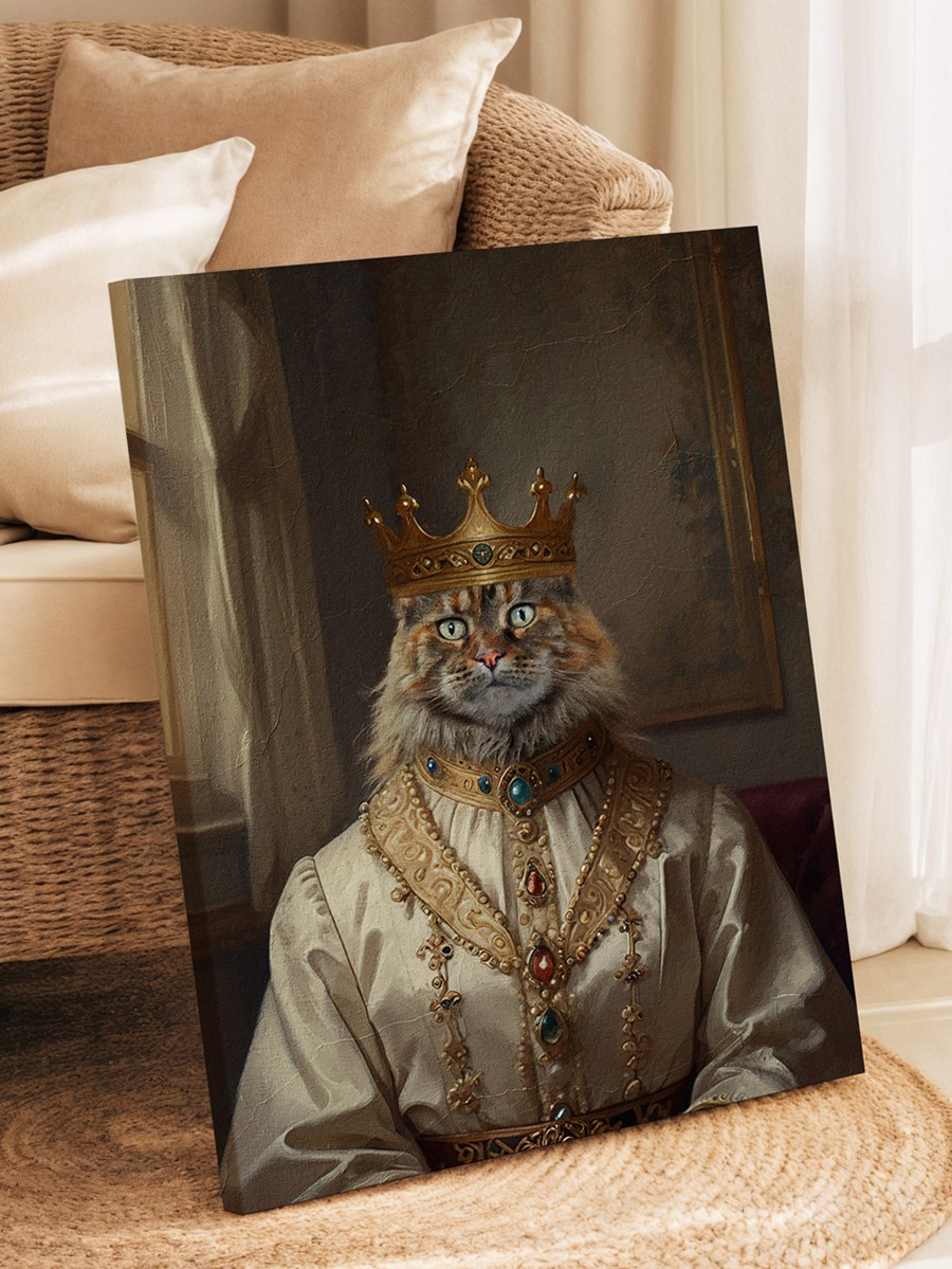 Katzenportrait - Royales Portrait - Beispiel