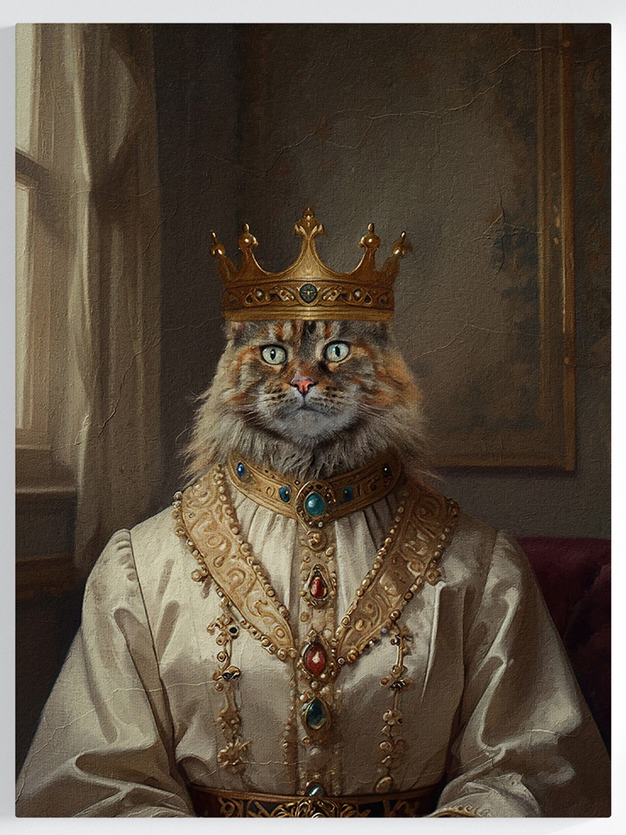 Royales Portrait - Edwardian Stil