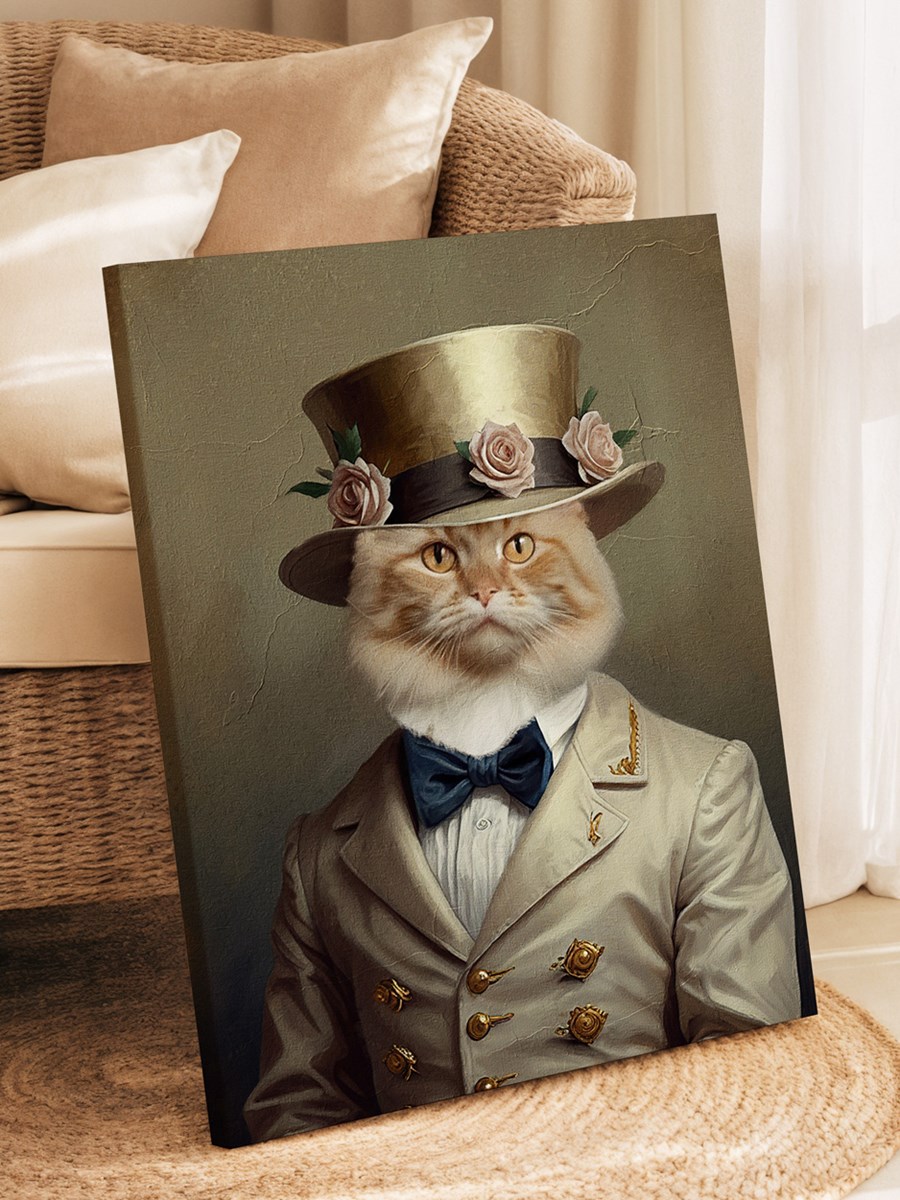 Katzenportrait - Royales Portrait - Beispiel