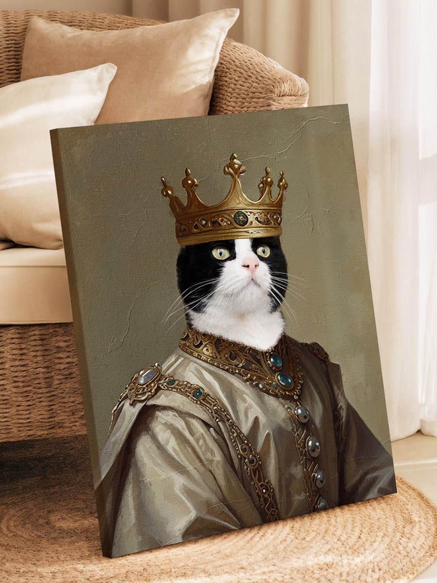 Katzenportrait - Royales Portrait - Beispiel