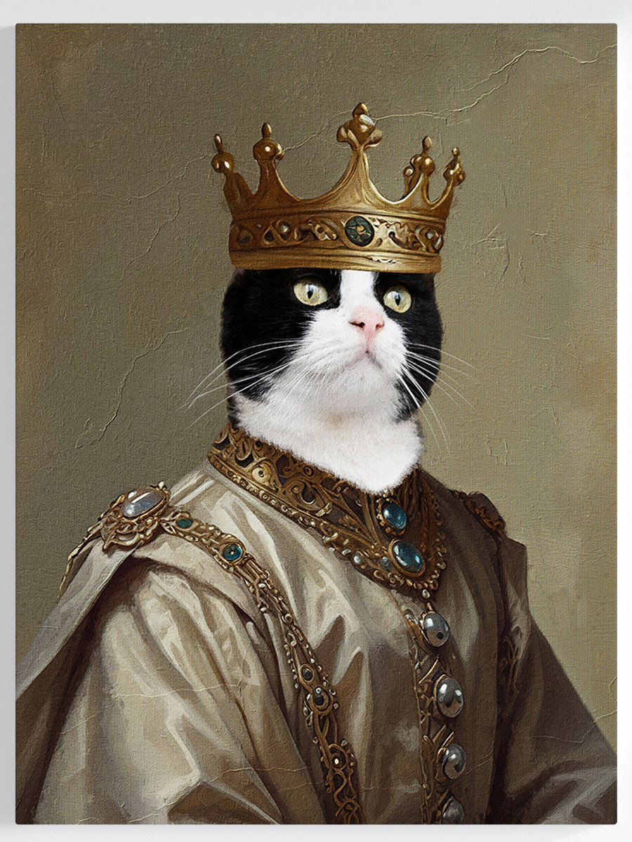 Royales Portrait - Edwardian Stil