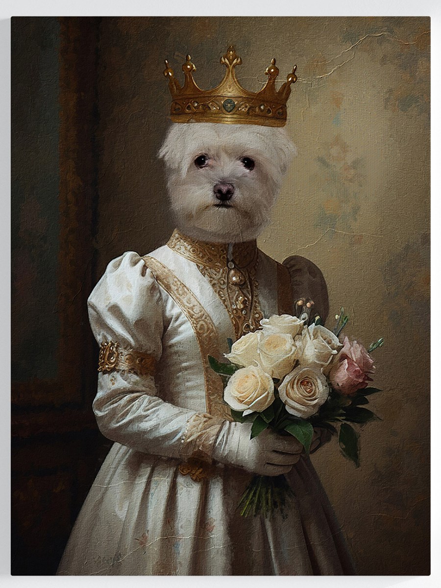 Royales Portrait - Edwardian Stil
