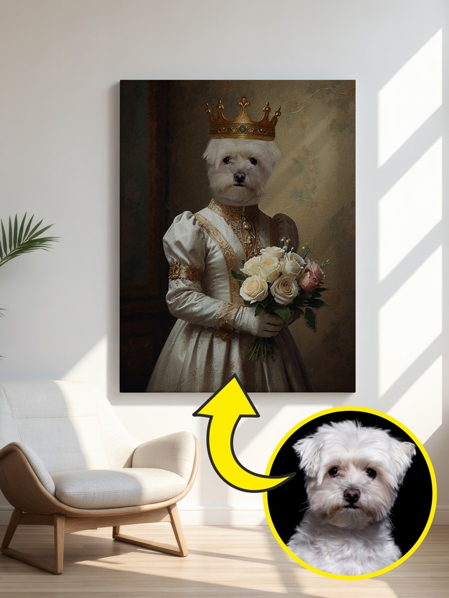 Royales Porträt - Edwardian Style