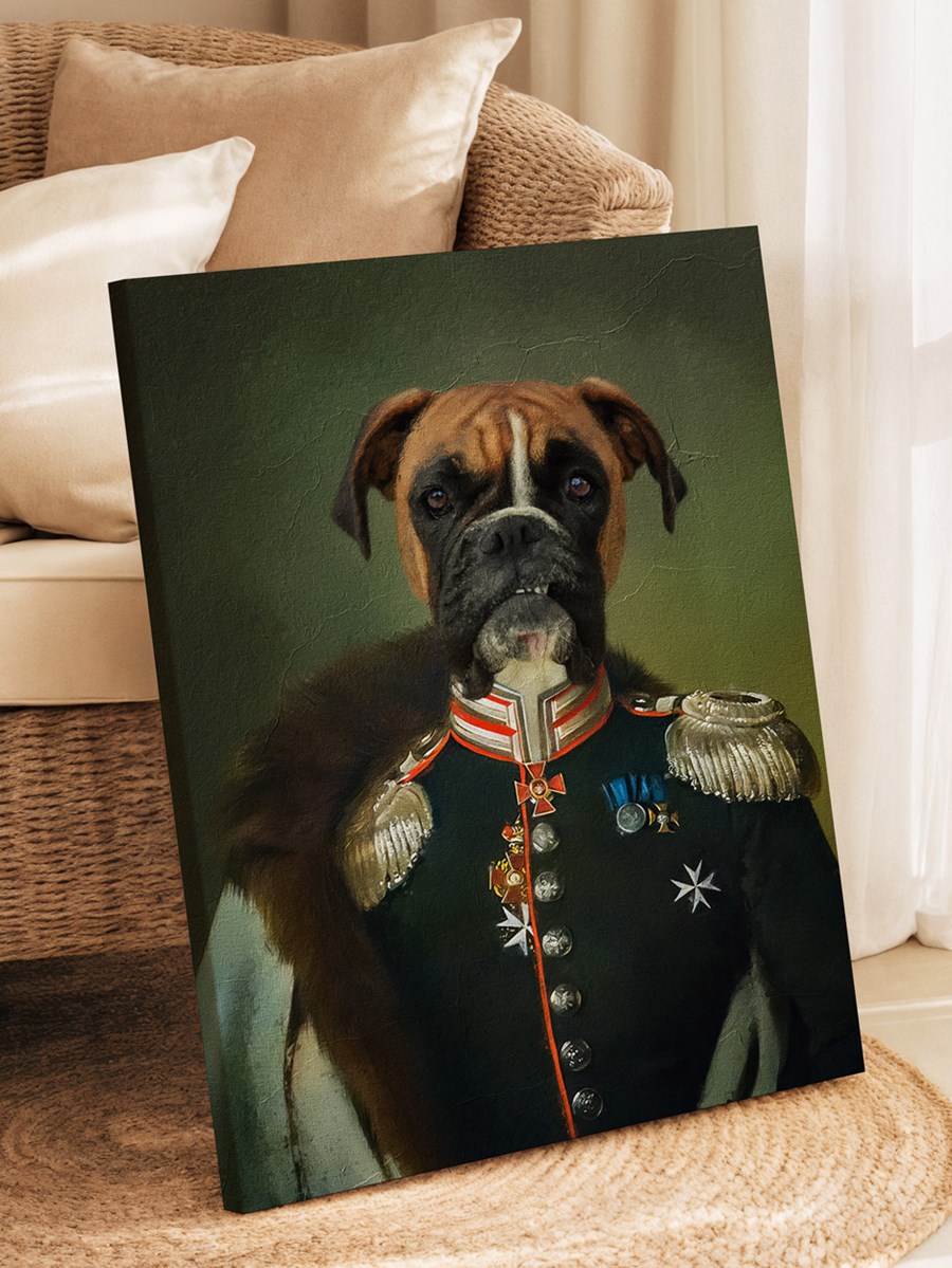 Hundeportrait - Royales Portrait - Beispiel