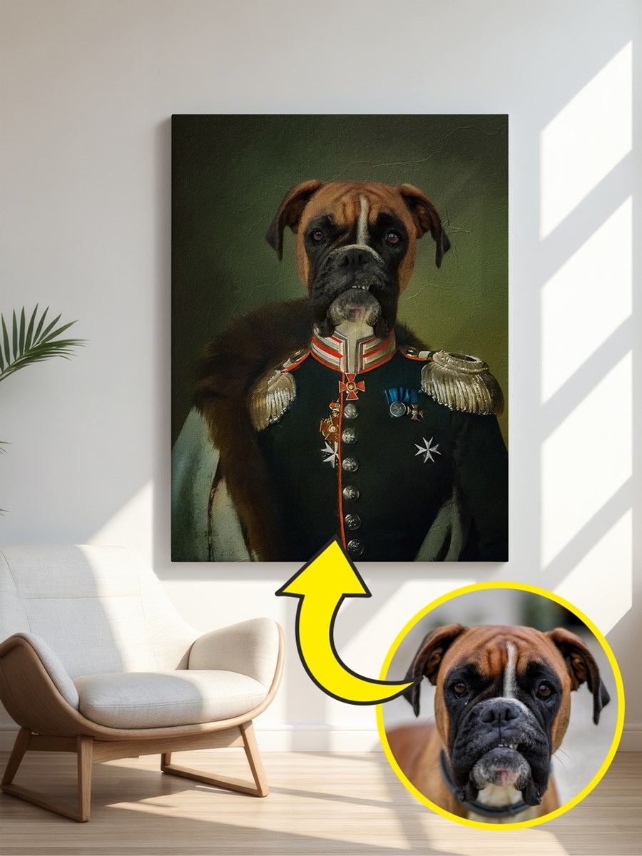 Royales Porträt - Offizier Style