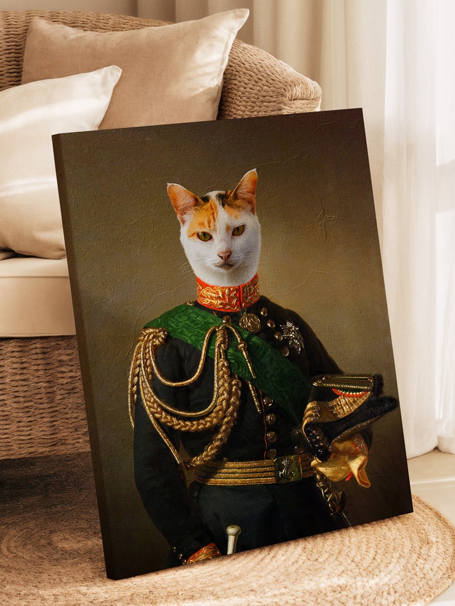 Katzenportrait - Royales Portrait - Beispiel