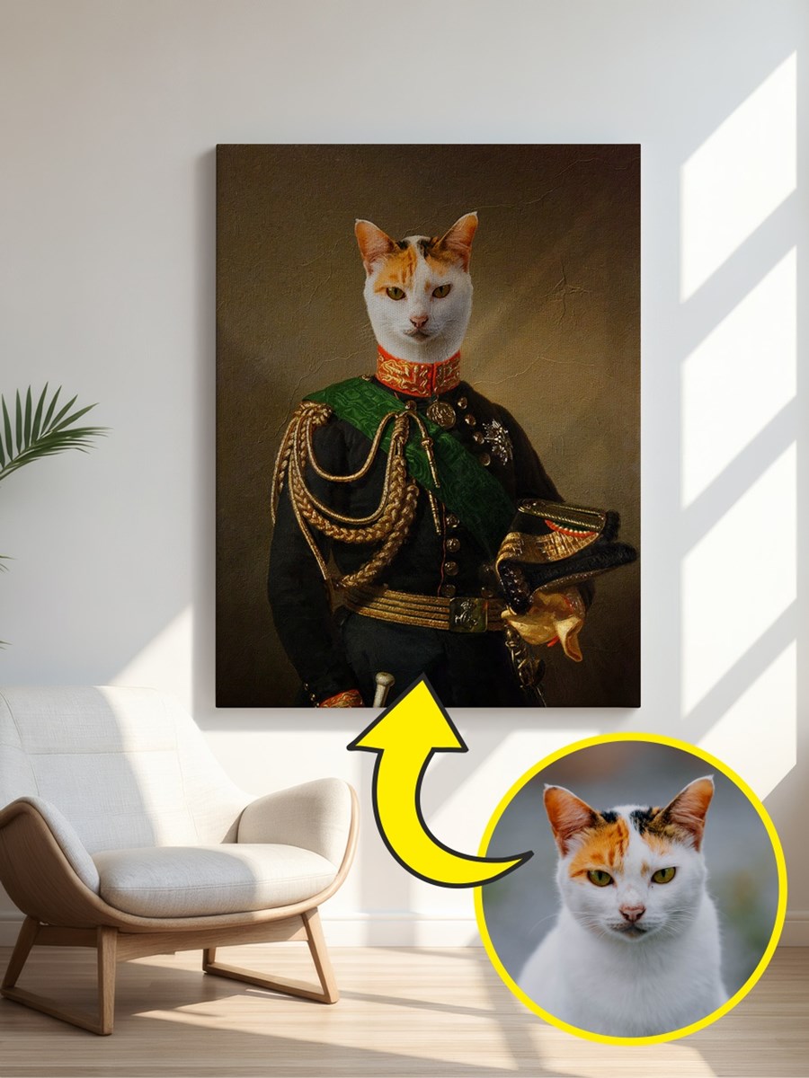 Royales Porträt - Offizier Style