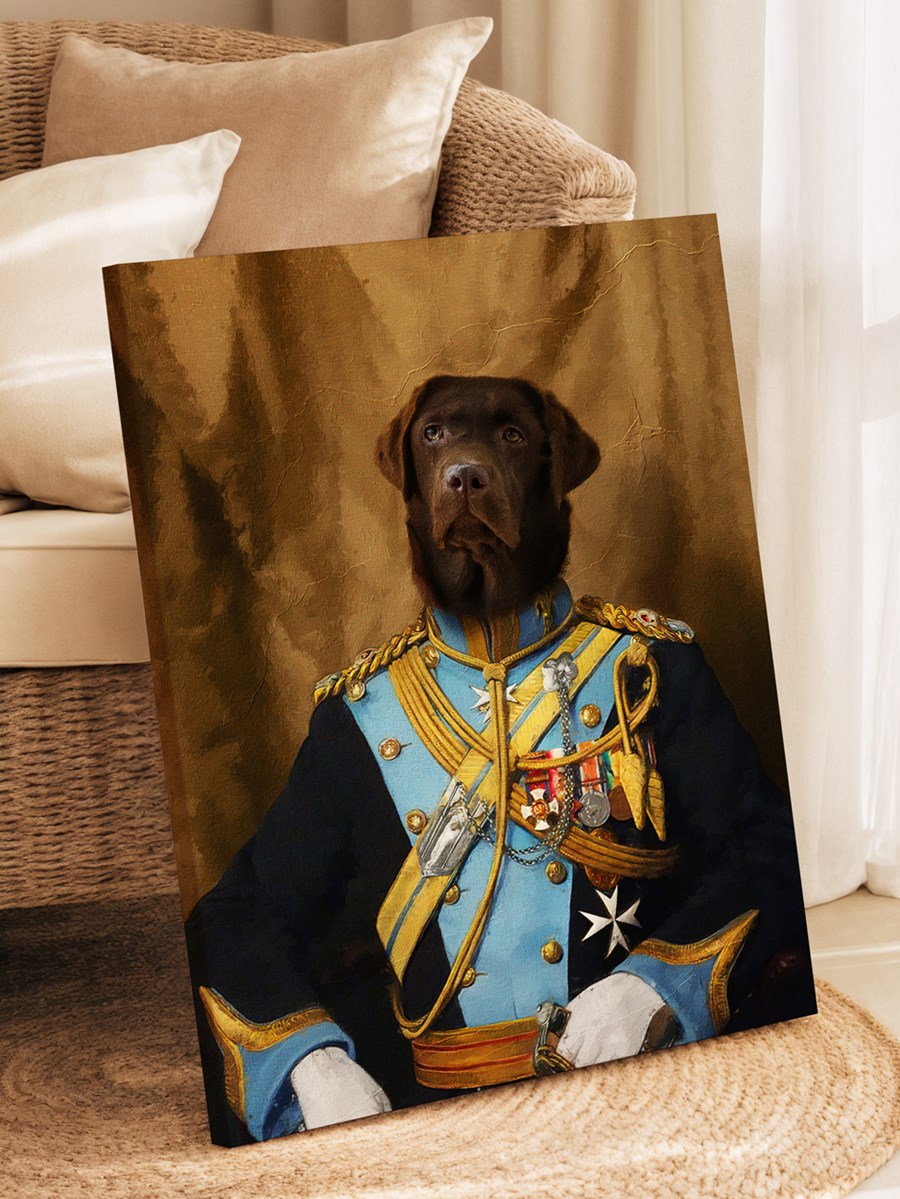 Hundeportrait - Royales Portrait - Beispiel