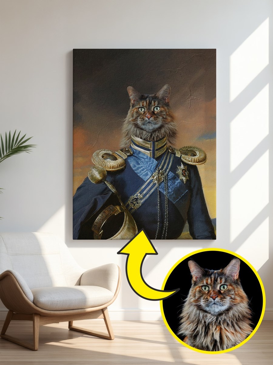 Royales Porträt - Offizier Style