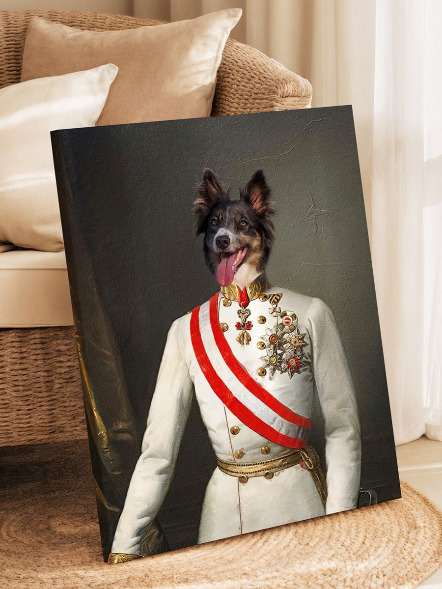 Hundeportrait - Royales Portrait - Beispiel