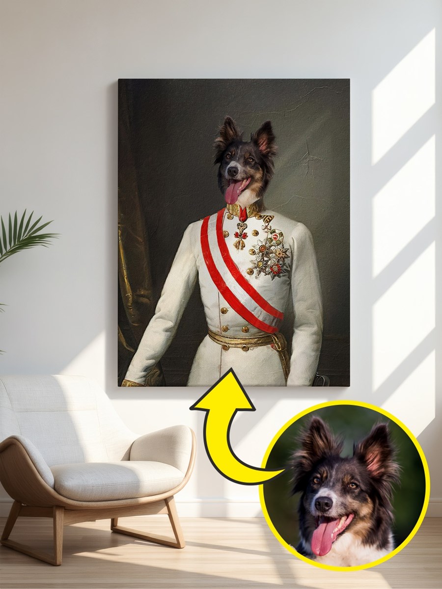 Royales Porträt - Offizier Style