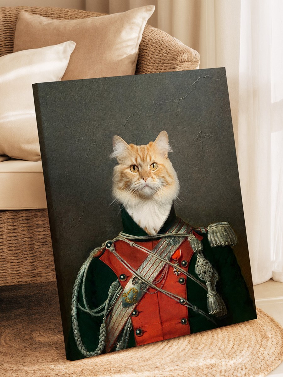 Katzenportrait - Royales Portrait - Beispiel