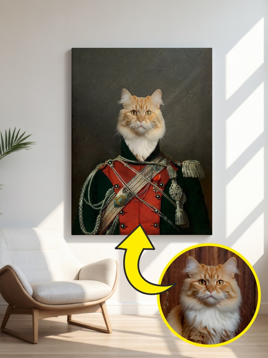 Royales Porträt - Offizier Style