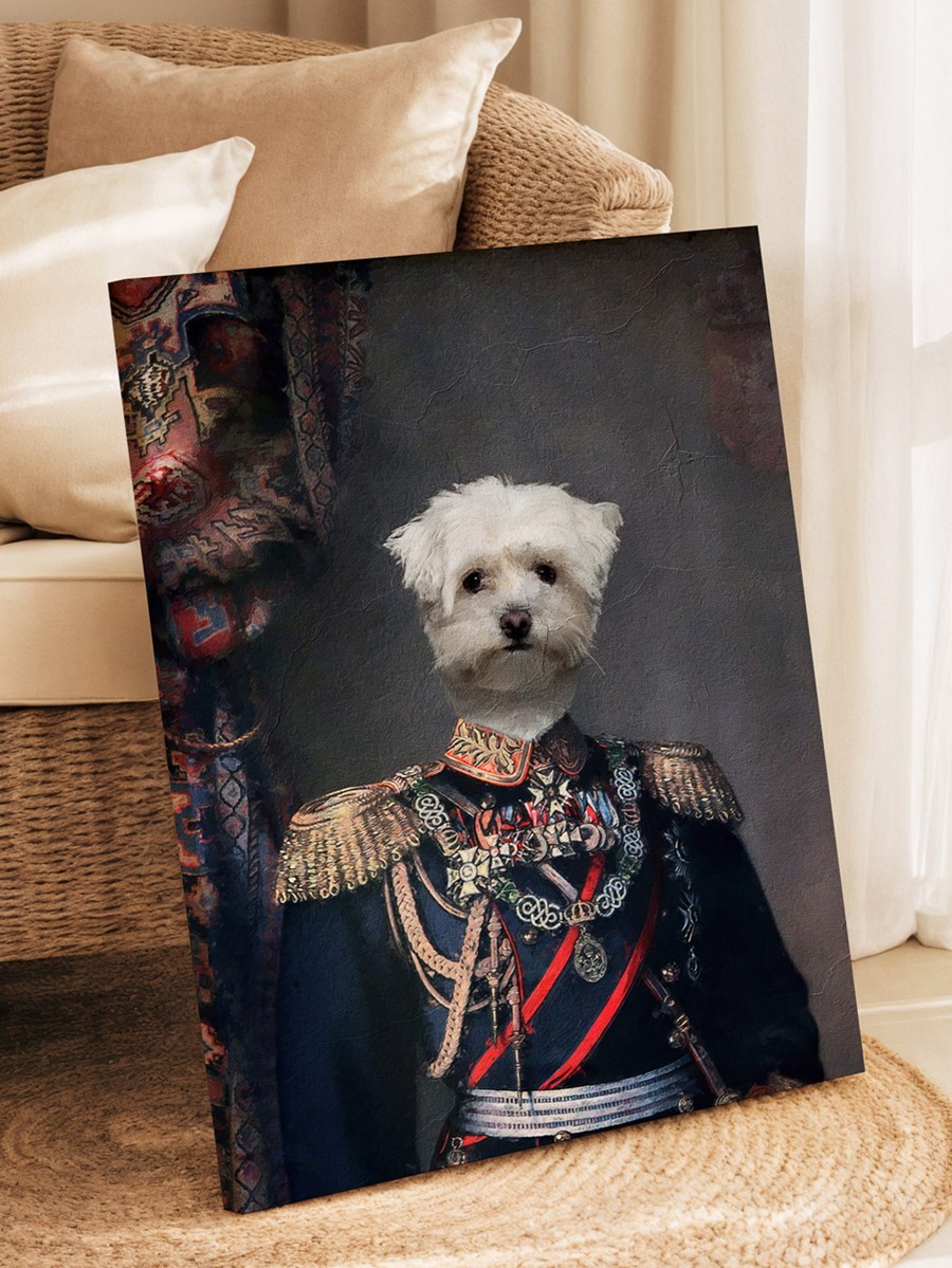 Hundeportrait - Royales Portrait - Beispiel