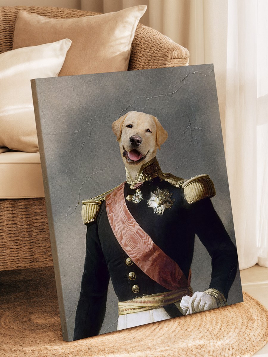 Hundeportrait - Royales Portrait - Beispiel