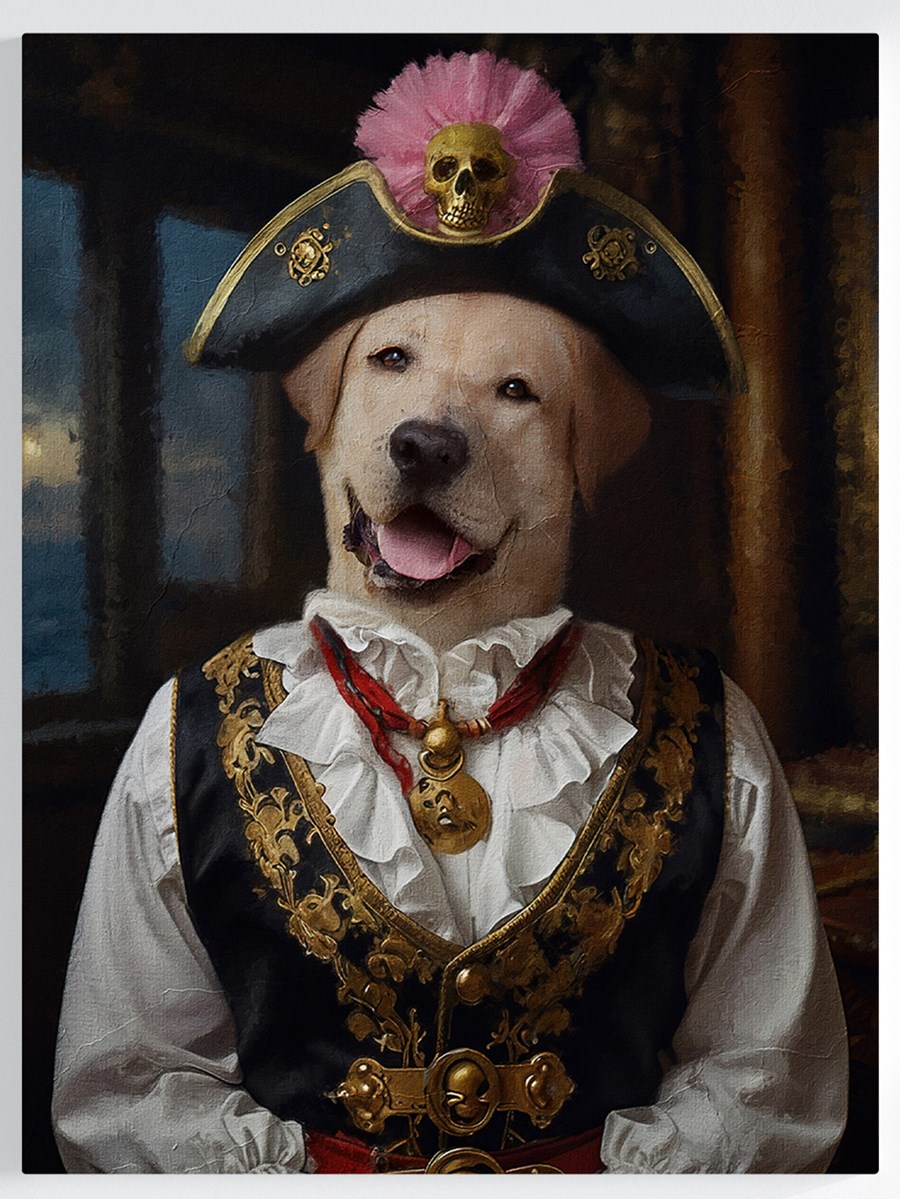 Royales Portrait - Pirat