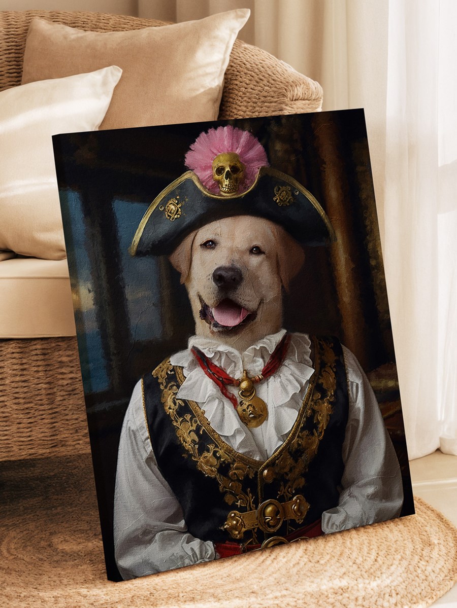 Hundeportrait - Royales Portrait - Beispiel