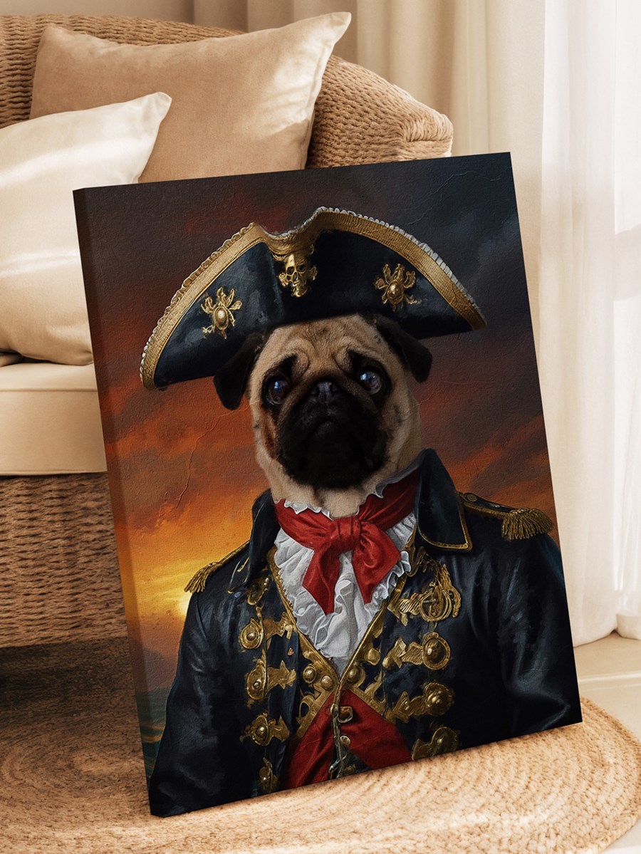 Hundeportrait - Royales Portrait - Beispiel