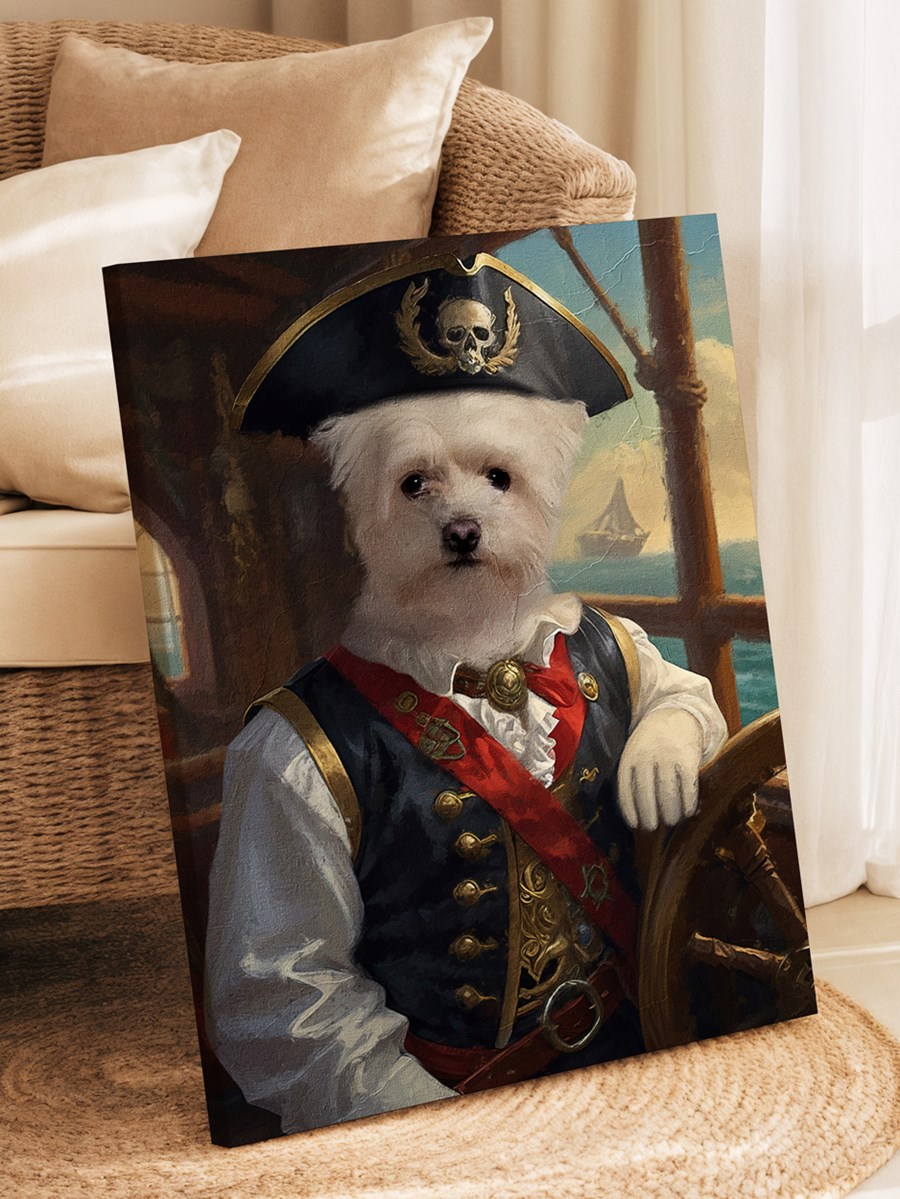 Hundeportrait - Royales Portrait - Beispiel