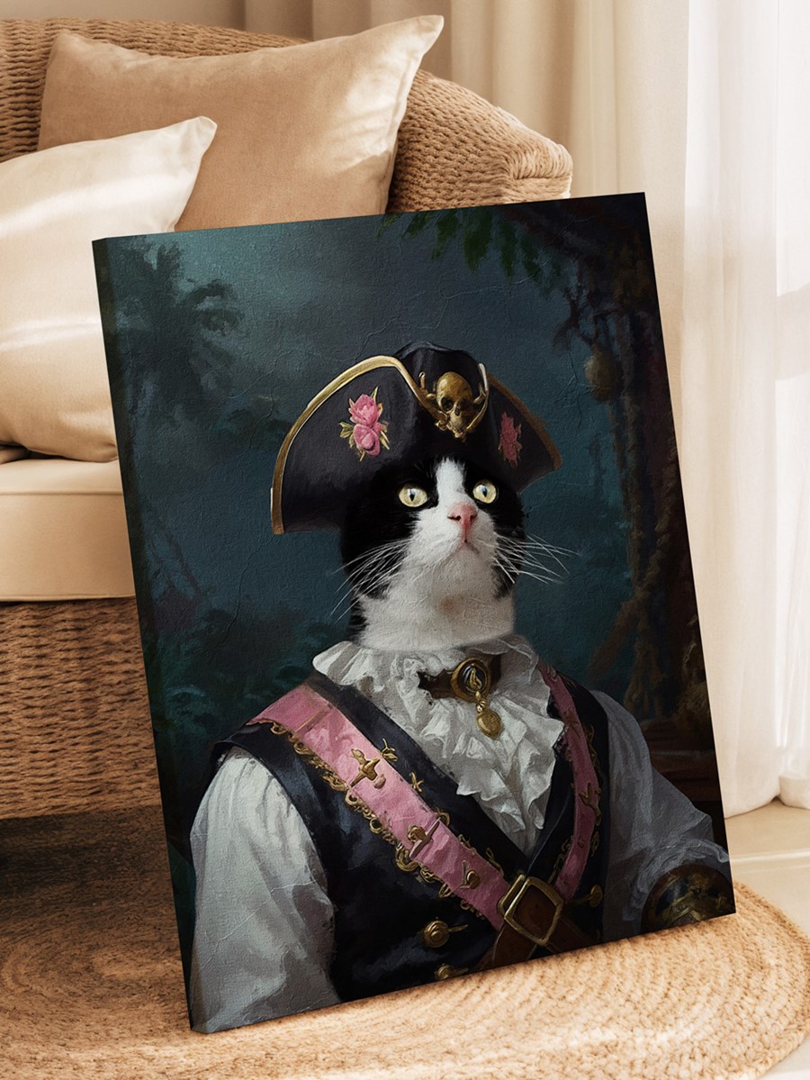 Katzenportrait - Royales Portrait - Beispiel