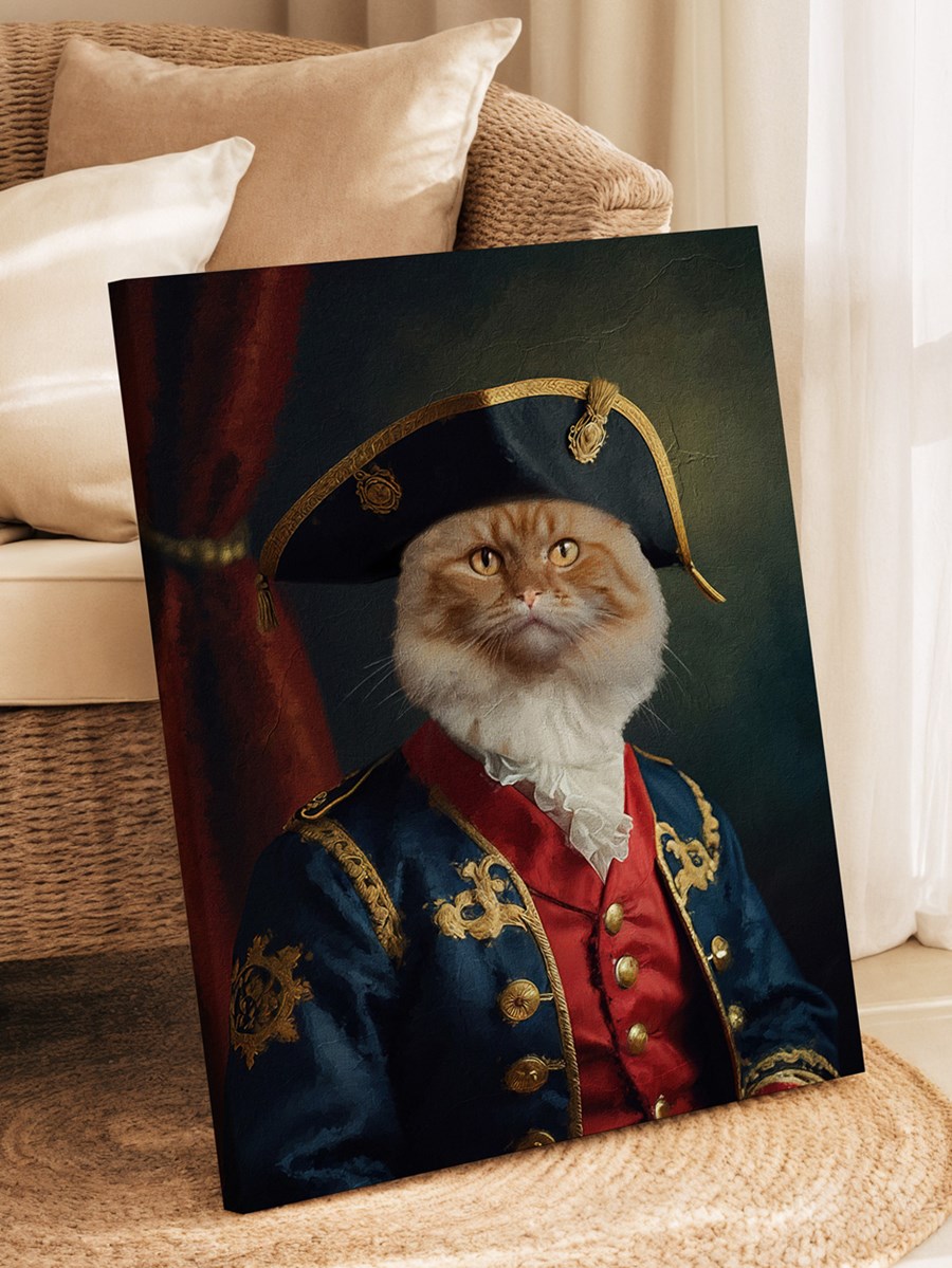 Katzenportrait - Royales Portrait - Beispiel