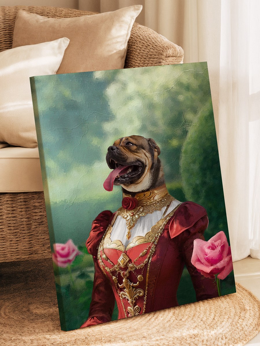 Hundeportrait - Royales Portrait - Beispiel